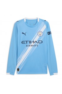 Manchester City Fotballdrakt Hjemme Klær 2025-26 Lange ermer